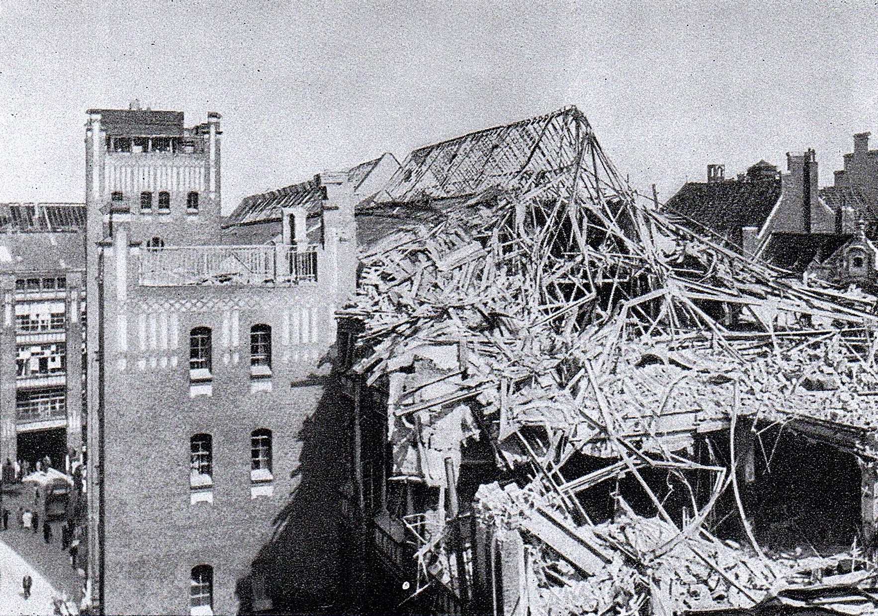Kiregsschaden im Röhrenwerk Berlin